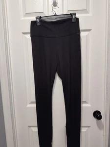 White House Black Market Women’s Runway Leggings Black Sz 12 LARGE Riding Pants - Picture 1 of 9
