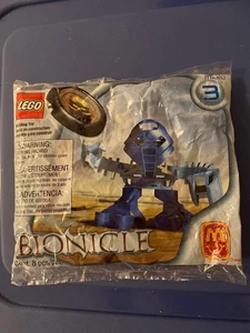 LEGO Bionicle #3 1390 Maku Figure 2001 McDonalds Happy Meal Toy New Sealed - Picture 1 of 6