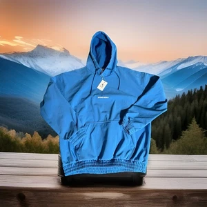 Felpa con cappuccio BM Pro Tech Beyond Medals blu Shred grande snowboard soft shell nuova con etichette - Foto 1 di 9