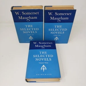 Die ausgewählten Romane 3 Bände von W. Somerset Maugham -1961, HC, DJ, 1. Auflage/4. Auflage - Bild 1 von 12