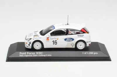 430008916 Ford Focus WRC Mk1 n16 P.Solberg P.Mills Rally Argentina 2000 Minicham - Immagine 1 di 4