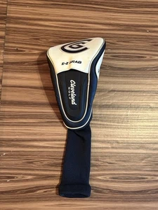 Cleveland Launcher Ultralite EZ- Grab Driver Headcover / White, Blue - Picture 1 of 7