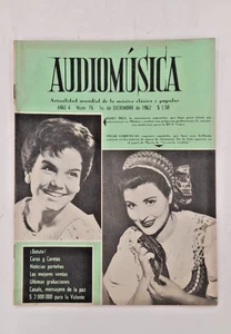 AUDIO MUSICA, No.76 DECEMBER 1962 BABY BELL / PILAR LORENGAR / OSCAR PETERSON - Picture 1 of 7