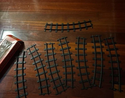 Mamod  Train Curved Tracks 8 In The Original Box Pieces 2 Boxes 16 Pieces - Image 1 of 4