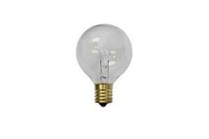 Replacement Globe Light Bulb G50 7W 130V E17 C9 Intermediate Base Clear 25Pack G - Picture 1 of 4