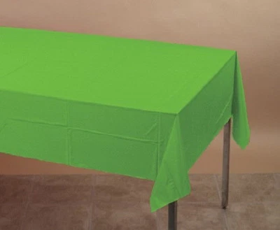 Tablecover Tablecloth Red Blue Yellow Green Purple Pink Lavender Black Orange - Image 1 of 4