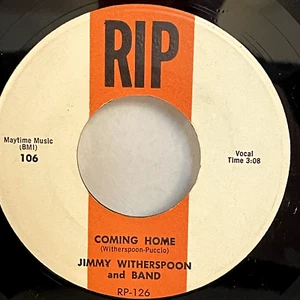 Jimmy Witherspoon And Band Endless Sleep / Coming Home Rip 7" 45 Vinyl - Picture 1 of 3