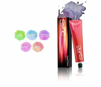 Matrix Color Sync Aquarelle Ton in Ton Semi Permanent Haarfarbe 90ML - Bild 1 von 2