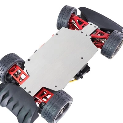 Steel Skid Plate Chassis For MJX Hyper go 1/14 14301 14302 14303 RC Car Frame - Image 1 of 4