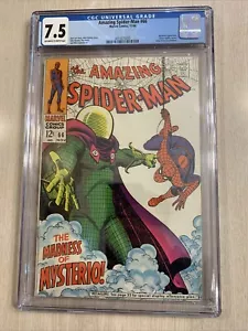 AMAZING SPIDER-MAN 66 CGC 7.5 VF- 1968 BRAND NEW CASE LEE & ROMITA MYSTERIO - Bild 1 von 2