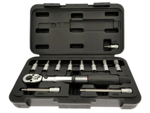 RC BikeTool Best Cycling Bike Torque Wrench Set 1/4" w/Scale window 2-24NM - Picture 1 of 5