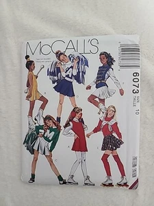 6073 Disfraces De Animadora Patinadora Años 90 Patinador Vintage McCalls Patrón de Costura - Imagen 1 de 7