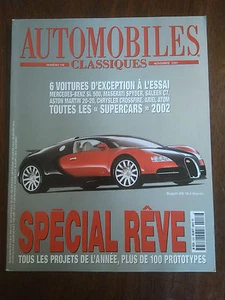 AUTOMOBILES CLASSIQUES 118 novembre 2001 - Saleen C7, Bugatti EB 16.4 Veyron - Imagen 1 de 1
