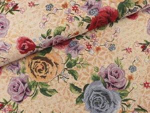 GOBELIN Stoff Dekostoff Taschenstoff Kissen Polster ROSEN EUR 19,98/m - Bild 1 von 2