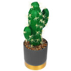  Sztuczny kaktus doniczkowy ornament realistyczna symulacja sukulentny kaktus doniczkowy