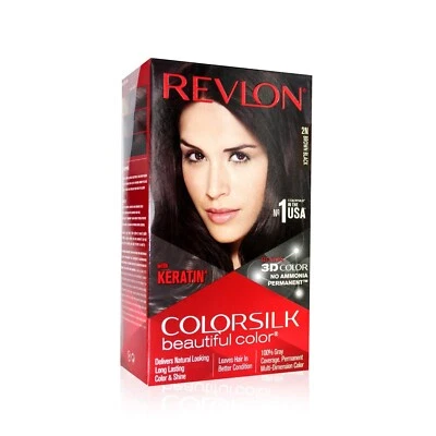 Revlon ColorSilk Permanent Hair Color For Women, Salon Perfect Hair Colour at Ho - Bild 1 von 4