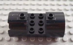 LEGO Black 3x6x2 2/3 Star Wars Space Engine Cylinder Parts and Pieces - Picture 1 of 1