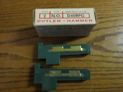 NUEVO LOTE DE 2 martillos cortadores D40RPG relé de contacto alimentado cierre magnético  Foto 1 de 4