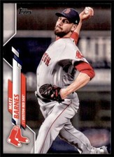 2020 Topps Series 1 Base #60 Matt Barnes - Boston Red Sox