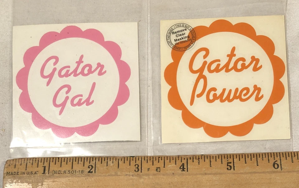 Lot Of 2 Florida Gators Decal Sticker Window NCAA Football Pink Gator Gal Power - Image 1 of 1