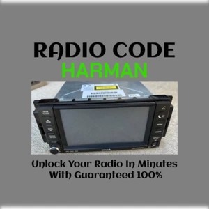 ANTI-THEFT HARMAN RADIO CODE SERIES MyGIG NTG4 REN C STEREO PINCODE SERVICE - Picture 1 of 5