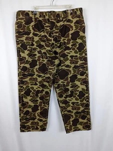 Carhartt Vintage Ente Camouflage Canvas Hose Jeans 80er 1985 USA Union hergestellt 44 x 30 - Bild 1 von 9