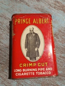 Ancienne boite publicitaire en métal "Prince Albert" cigarettes tobacco tabac - Picture 1 of 11