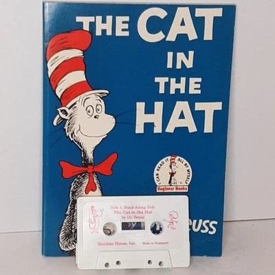 Vintage Dr Seuss "The Cat in the Hat" w/ Cassette Stocking Stuffer - Image 1 of 4