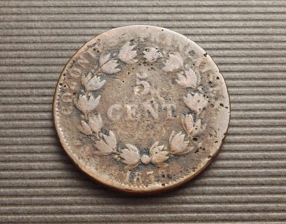 1839年 フランス 5セント試鋳造 5 francs 1839, France - uCoin.net