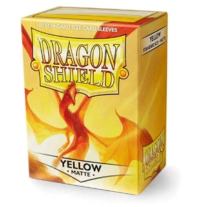 Dragon Shield - Matte Standard Size Sleeves 100pk - Yellow - Bild 1 von 2