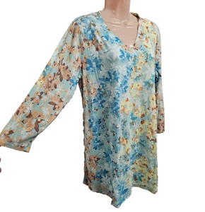 LOGO Casual Everyday Top Tunika Damen Gr. L geblümt - Bild 1 von 10