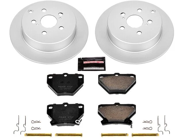 Kit de pastillas de freno trasero y rotor 39TZFP83 para Pontiac Vibe 2003 2004 2005 2006 Foto 1 de 1