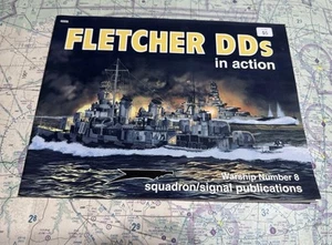 Squadron Signal Publication Fletcher DDs In Action Paperback / Warship #8 - Picture 1 of 4