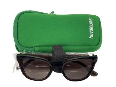 Havaianas Rosa Cat Eye Sunglasses, Womens Shades One Size, Brown, New - Image 1 of 4