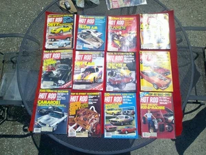 SET of 1979 HOT ROD MAGAZINE 12 ISSUES rat street gasser Ford Chevy Mopar SS - Bild 1 von 14