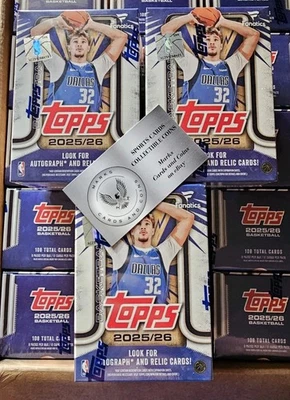 2025-26 Topps Basketball Fanatics Exclusive 3 Blaster Box Lot - Image 1 of 4