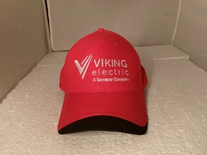 Viking Electric A Sonepar Company rot verstellbarer Riemen hinten Hut - Bild 1 von 8