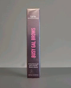 TARTE BUSY GAL BROWS TINTED BROW GEL 0.135 OZ Medium Brown New in Box - Picture 1 of 4