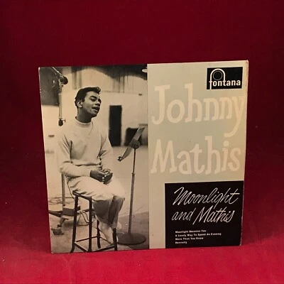 JOHNNY MATHIS Moonlight And Mathis EP 1959 UK 4-track 7" Vinyl single Becomes - Image 1 of 4