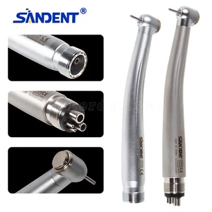SANDENT Push Button Type Dental High Speed Turbine Handpiece 2Hole/4Hole Fit NSK - Picture 1 of 33