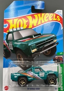 Camión pickup Hotwheels verde 1987 Mattel 2021 escala 1:64 calibre S - Imagen 1 de 7