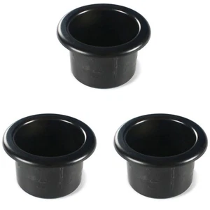 3X Lightweight Plastic Cup Holders For Boat RV Car Truck Inserts Universal Size - Picture 1 of 12