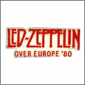Led Zeppelin 1980 European Tour Pin Badge (UK). - Picture 1 of 1