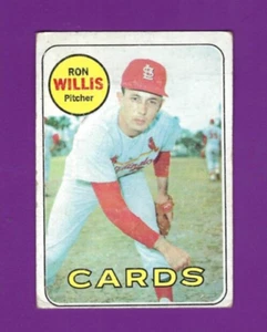 1969 Topps baseball card #273 Ron Willis St. Louis Cardinals GOOD - Picture 1 of 2