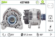 Alternator generator Lima VALEO RE-GEN AT 437469 +71.40 € deposit for SEAT ŠKODA