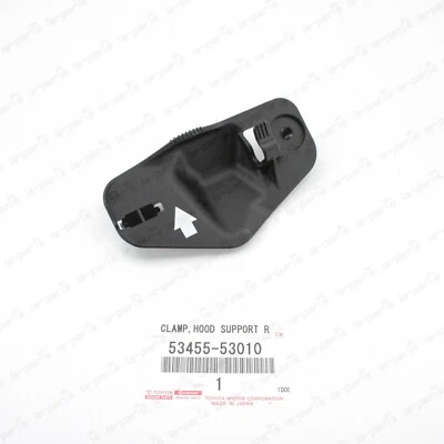 NEW GENUINE LEXUS 2001-2005 IS300 HOOD SUPPORT ROD CLAMP 53455-53010 - Image 1 of 4