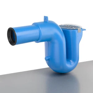 Sifone di troppopieno DN 150 con blocco roditori per cisterne e serbatoi acqua piovana - Foto 1 di 4