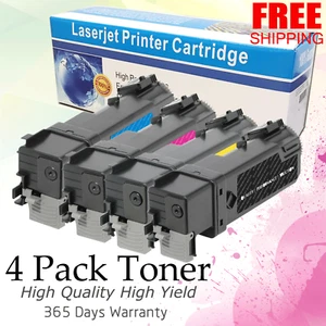 4 Pack Multi-Color Toner Set for Dell 2130 Dell 2135 Dell 2130cn Dell 2135cn - Picture 1 of 1