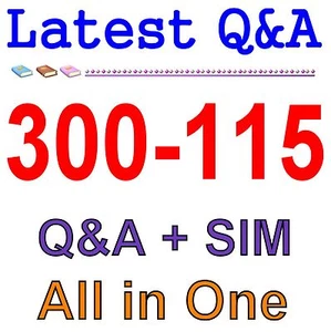 Cisco Best Practice Material For 300-115 Exam Q&A+SIM - Picture 1 of 1