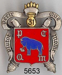 5653 -ARTILLERIE .31e R.A - Bild 1 von 2